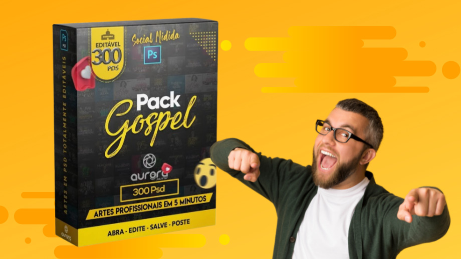 Mega Pack Gospel 2021 artes para igreja é bom