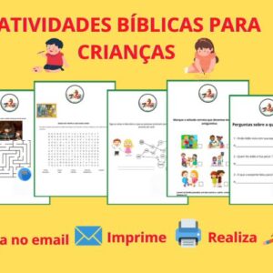 Materiais para ministério Infantil: Kit Escolinha Bíblica