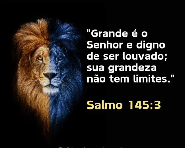 Versículo Sobre a Grandeza de Deus