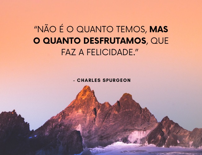 frase de gratidão - spurgeon