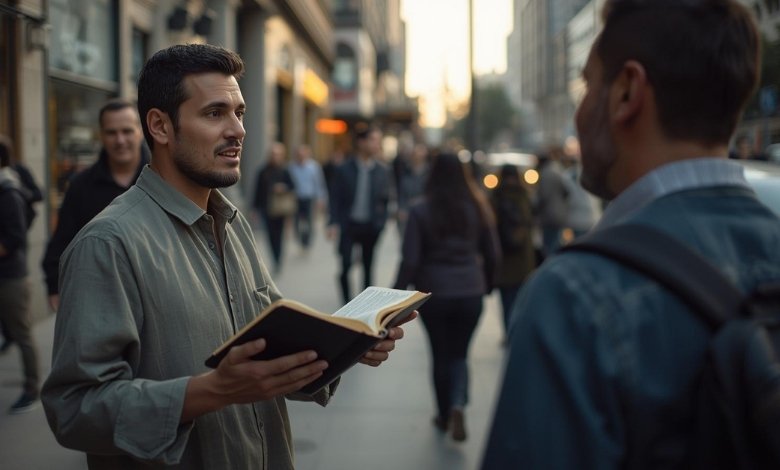 versículos para evangelizar na rua